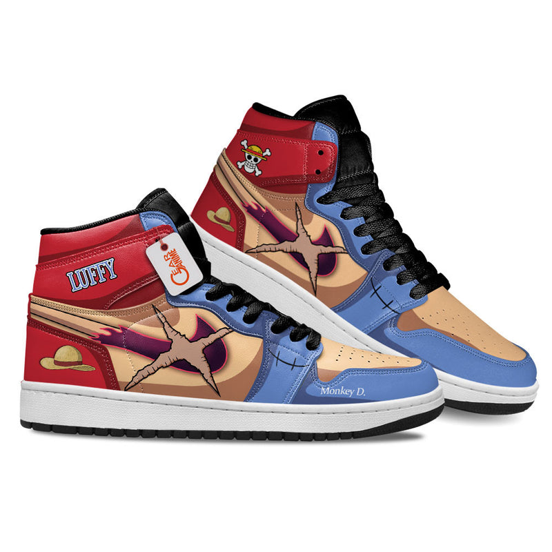 Monkey D. Luffy J1-Sneakers Personalized Shoes