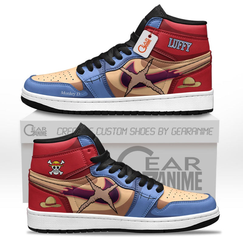 Monkey D. Luffy J1-Sneakers Personalized Shoes