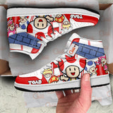 Toad J1-Sneakers Super Mario Custom Shoes