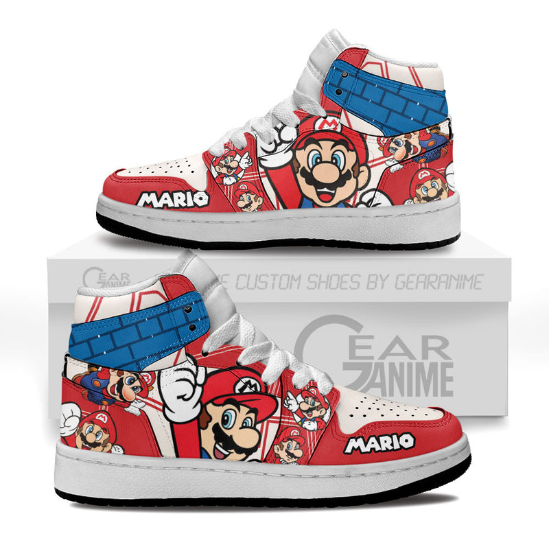 Mario Kids Shoes Super Mario Kid Sneakers