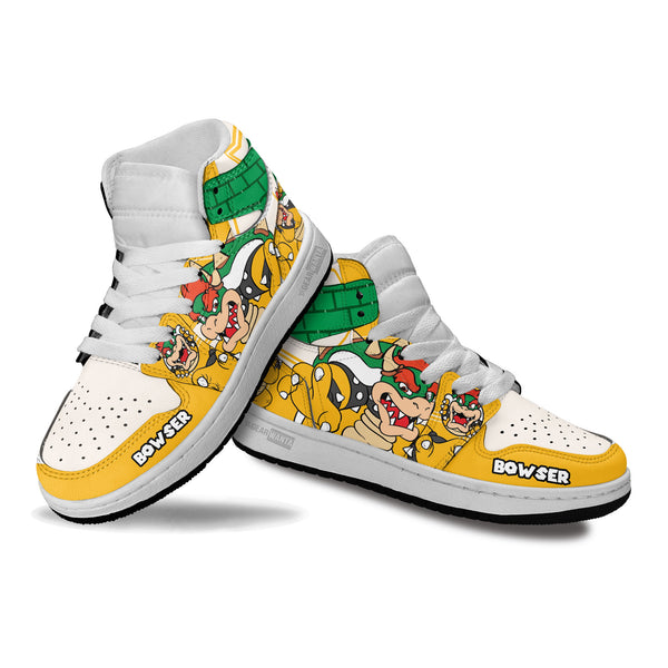 Bowser Kids Shoes Super Mario Kid Sneakers