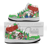 Mario and Luigi Kids Shoes Super Mario Kid Sneakers