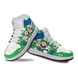 Luigi Kids Shoes Super Mario Kid Sneakers