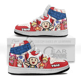 Toad Kids Shoes Super Mario Kid Sneakers