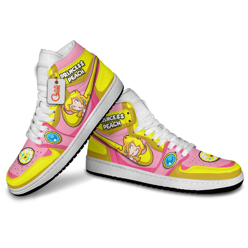 Princess Peach J1-Sneakers Custom Shoes Super Mario