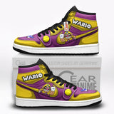 Wario J1-Sneakers Custom Shoes Super Mario