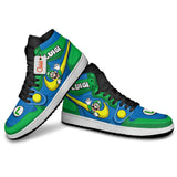 Luigi J1-Sneakers Custom Shoes Super Mario