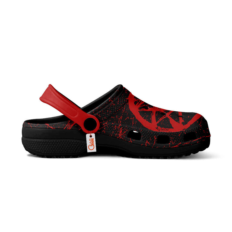 Blood Seal Symbol Clogs Shoes Personalized