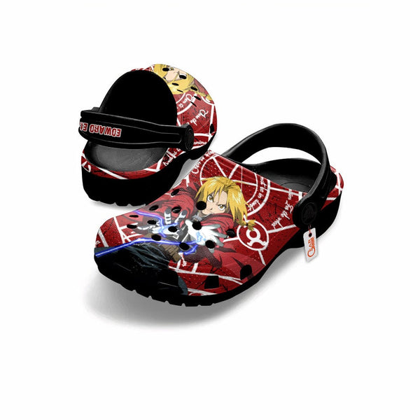 Edward Elric Clogs Shoes Personalized