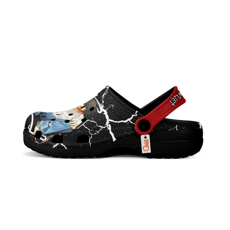 L Lawliet Clogs Shoes Personalized