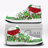 Yoshi J1-Sneakers Super Mario Custom Shoes