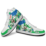 Luigi J1-Sneakers Super Mario Custom Shoes