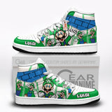 Luigi J1-Sneakers Super Mario Custom Shoes