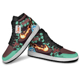 Tanjiro J1-Sneakers Fire God Personalized Name