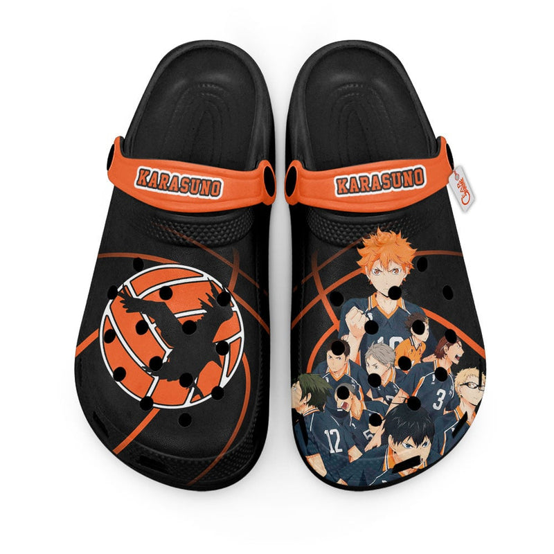 Karasuno Clogs Shoes Personalized