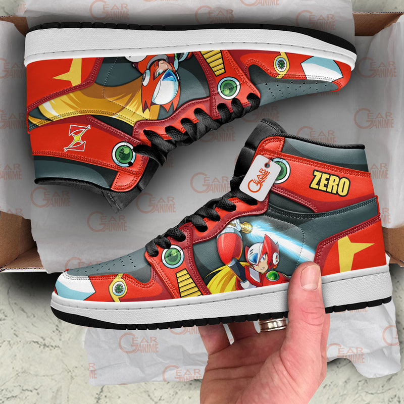 Mega Man Zero J1-Sneakers Custom Shoes Personalized