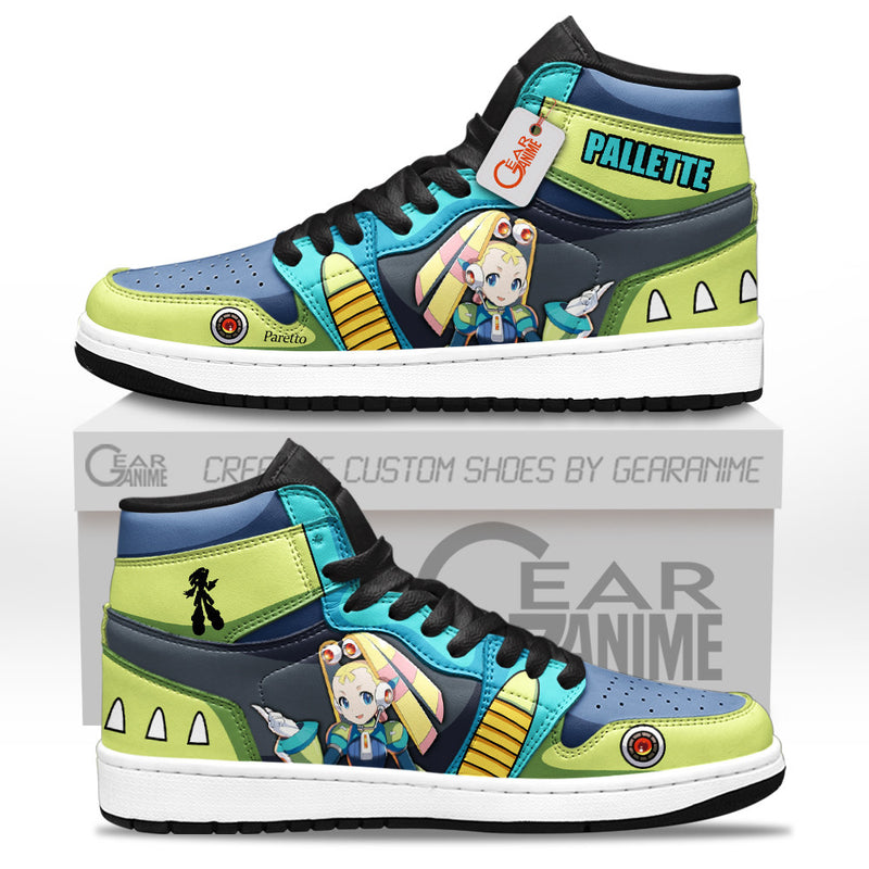 Pallette J1-Sneakers Mega Man Custom Game Shoes