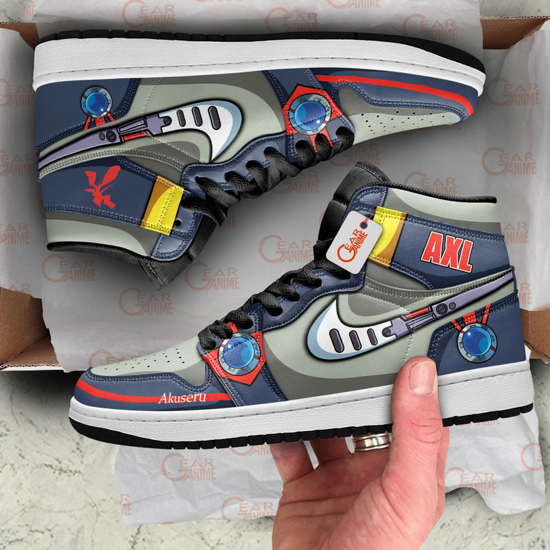 Axl J1-Sneakers Mega Man Custom Shoes Personalized