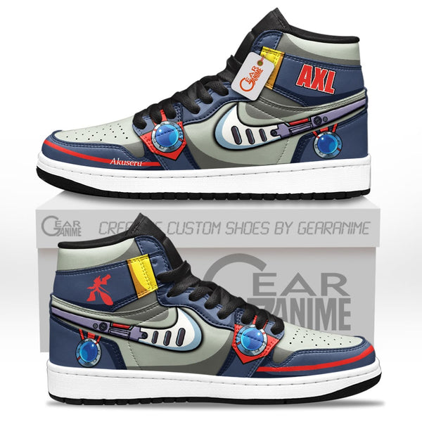 Axl J1-Sneakers Mega Man Custom Shoes Personalized