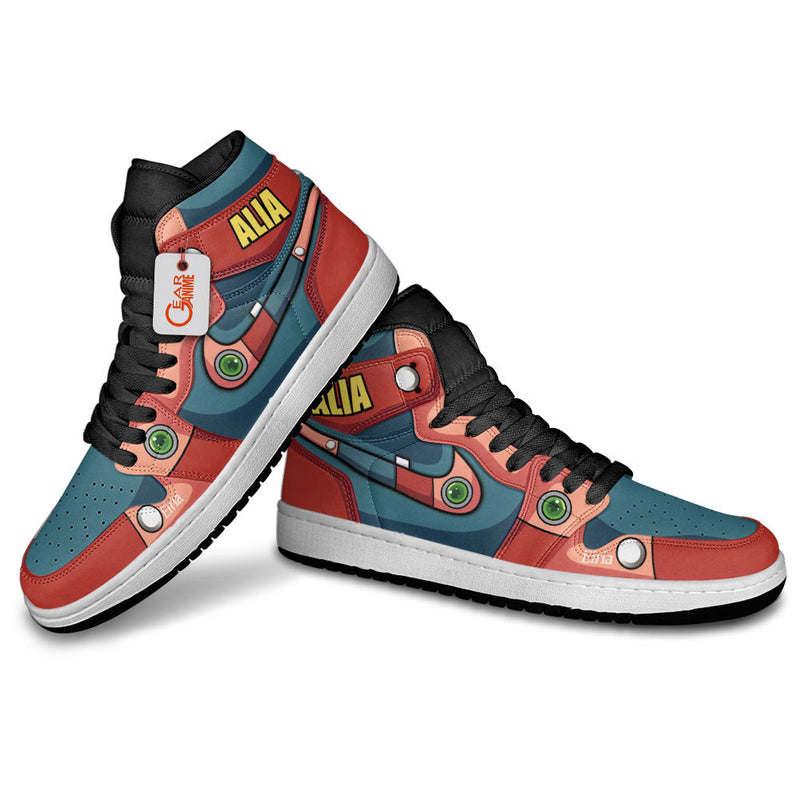 Alia J1-Sneakers Custom Mega Man Shoes Personalized