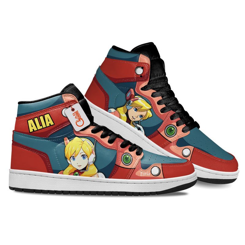 Alia J1-Sneakers Mega Man Custom Shoes Personalized