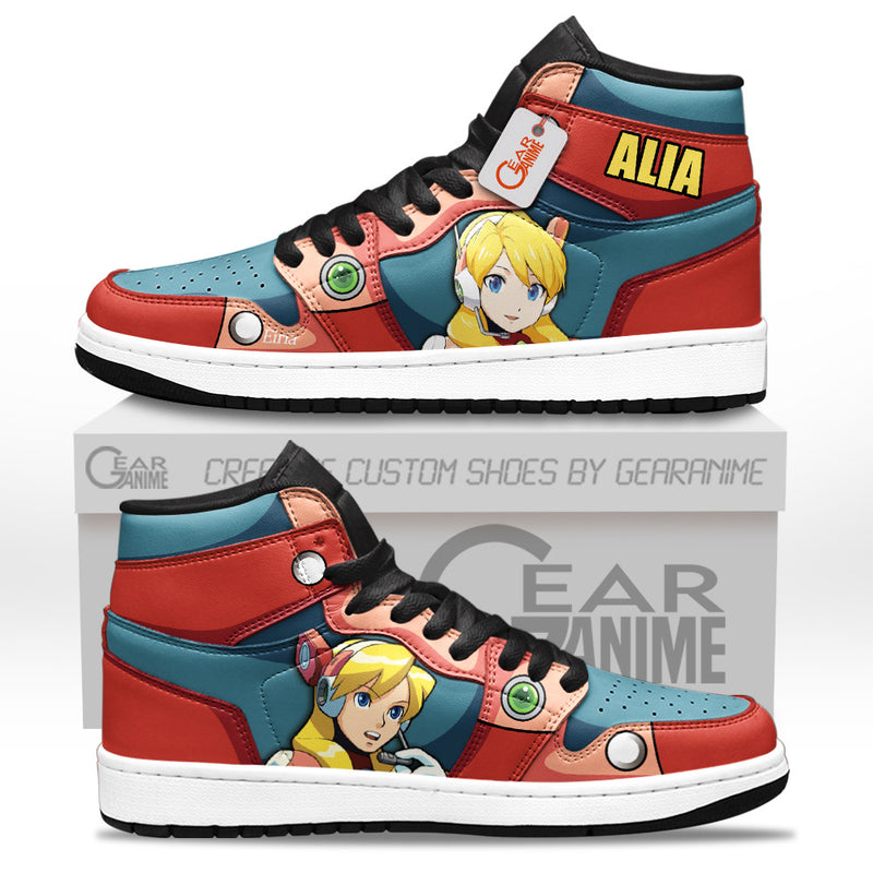 Alia J1-Sneakers Mega Man Custom Shoes Personalized