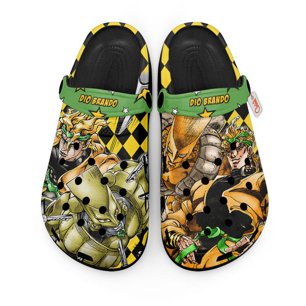 Dio Brando Clogs Shoes Personalized