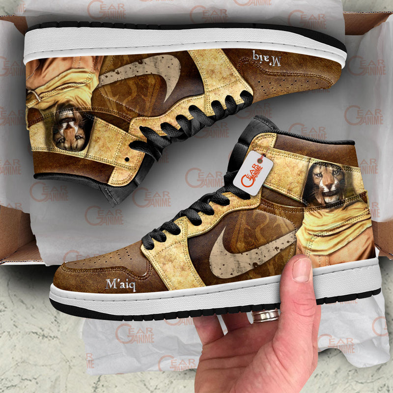 M'aiq the Liar J1-Sneakers Elder Scrolls Custom Shoes