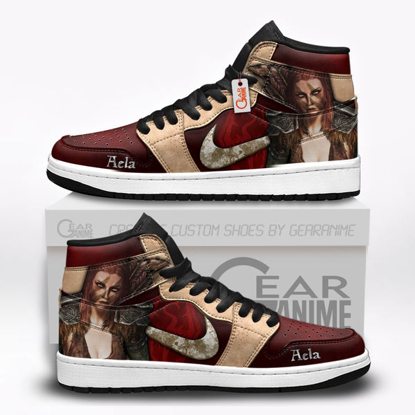 Aela the Huntress J1-Sneakers Elder Scrolls Custom Shoes