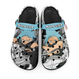 Black Star Clogs Shoes Personalized