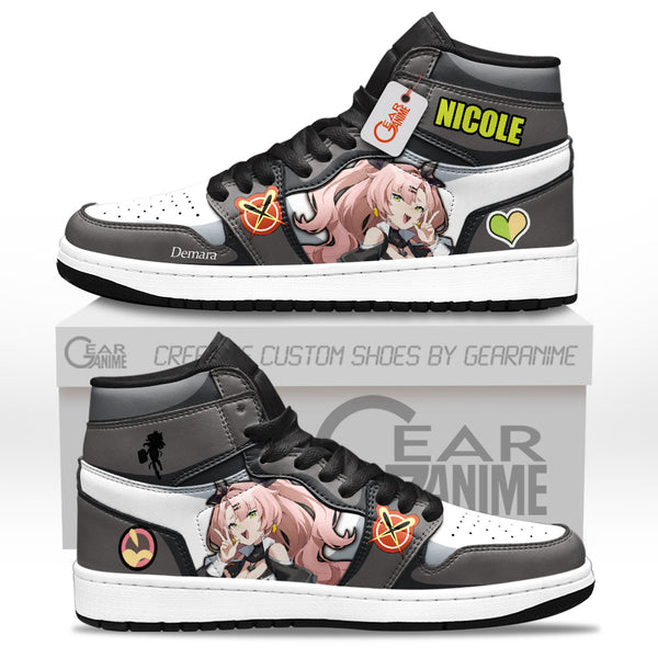 Nicole Demara J1-Sneakers Zenless Zone Zero Custom Shoes