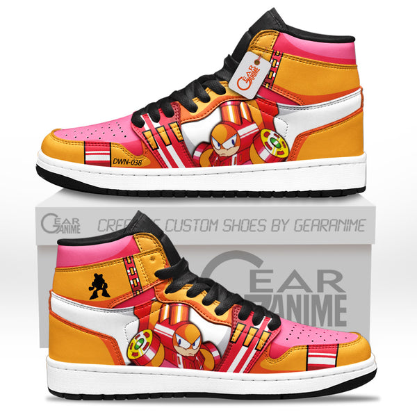 ChargeMan J1-Sneakers Custom Mega Man Shoes