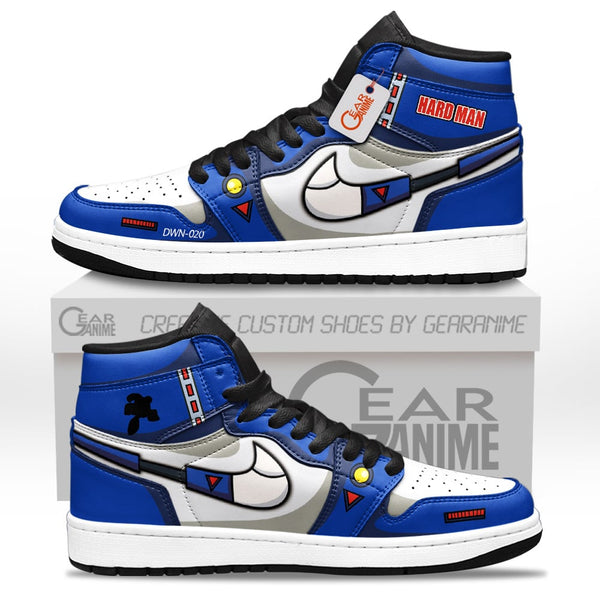 Hard Man J1-Sneakers Custom Mega Man Shoes