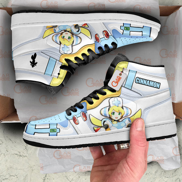 Cinnamon J1-Sneakers Custom Mega Man Shoes