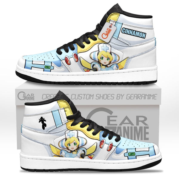 Cinnamon J1-Sneakers Custom Mega Man Shoes