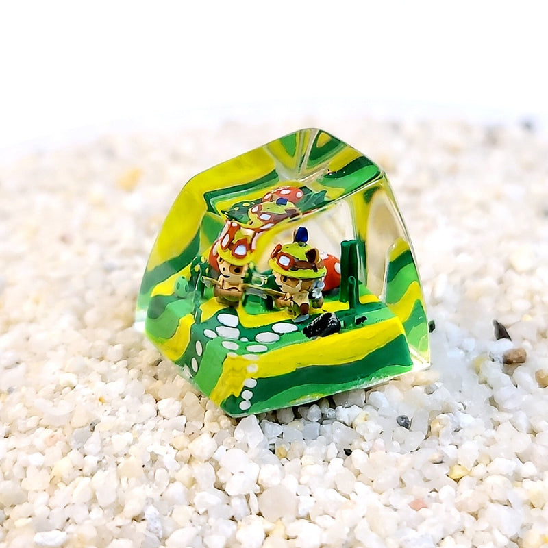 League of Legends Teemo Artisan Keycaps Epoxy Resin