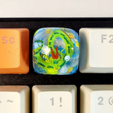 Dragon Ball Shenron Shenlong Artisan Keycaps Epoxy Resin