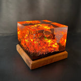 LOTR Lord Of Rings The One Ring Epoxy Resin Lamp, Night Light