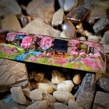 Torii Gate Japan Blossom Spacebar Artisan Keycaps Epoxy Resin