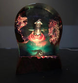 Ranni The Witch Elden Ring Headphone Stand Epoxy Resin Lamp, Night Light