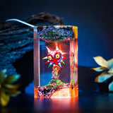 Zelda Majora's Mask 3D Epoxy Resin Lamp, Night Light