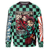 Kamado Tanjiro Haori Demon Slayer Streetwear Sweatshirt